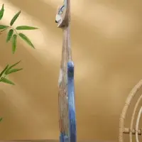 Сувенир "Коварный кот" дерево 23х6х60 см