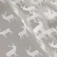 Пленка глянцевая "Северные олени", белый, 0,7 х 7,5 м, 40 мкм, 200 гр