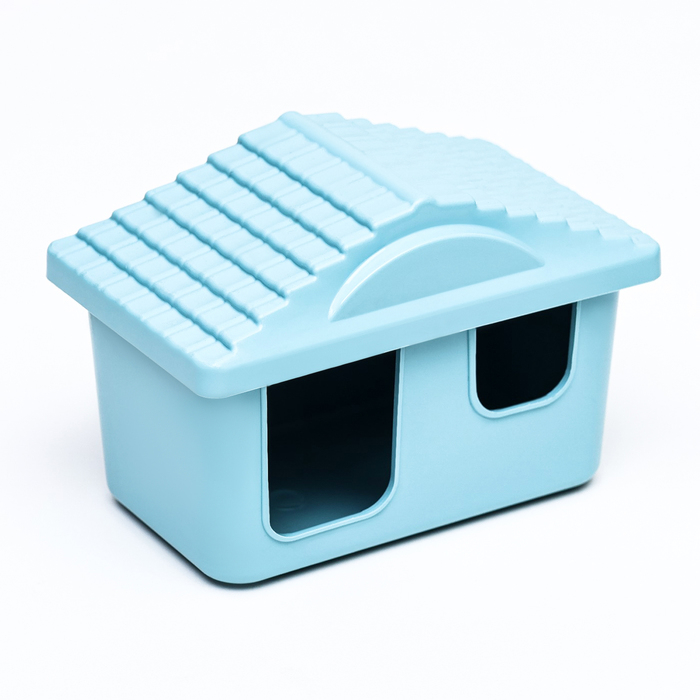 Клетка-мини для грызунов Клетка-мини для грызунов "Пижон" №2, укомплектованная, 27 х 15 х 16 см, бирюзовая