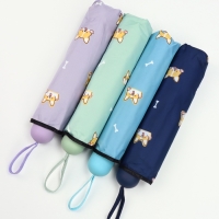 Зонт механический «Корги», эпонж, 4 сложения, 8 спиц, R = 50/55 см, D = 110 см, цвет МИКС Зонт механический «Корги», эпонж, 4 сложения, 8 спиц, R = 50/55 см, D = 110 см, цвет МИКС