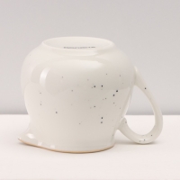 Сервиз фарфоровый чайный Доляна &laquo;Млечный путь&raquo;, 15 предметов: 6 чашек 220 мл, 6 блюдец d=13,5 см, молочник 300 мл, сахарница 350 мл, чайник 1000 мл, цвет белый