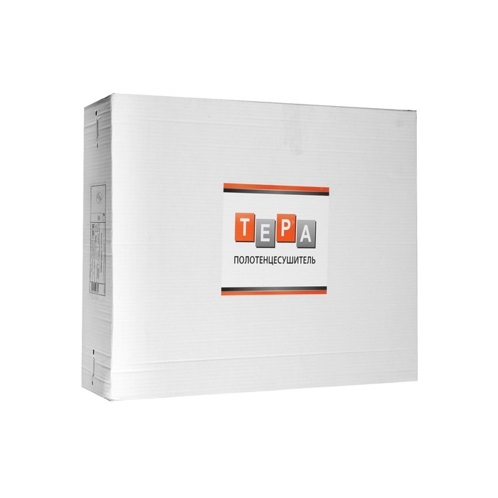 Полотенцесушитель электрический ТЕРА Полотенцесушитель электрический ТЕРА "Классика", 500х800 мм, углеродистая сталь, черный