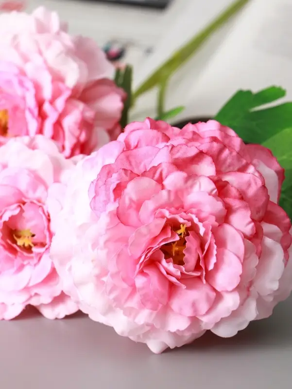 Цветы искусственные "Хризантема волнистая галант" d-8 см 58 см, розовый