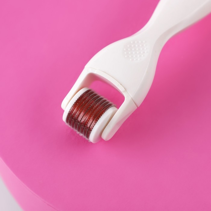 Массажер мезороллер &laquo;Вдохновляй красотой&raquo;, со сменными насадками, 10 х 17 см