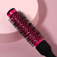 Брашинг, вентилируемый, d = 2,5/4 &times; 24,5 см, цвет чёрный/малиновый