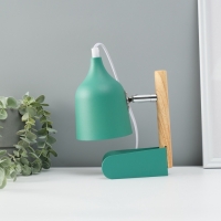 Лампа настольная "Престиж" 1х40Вт Е27 зеленый 13х12х24см