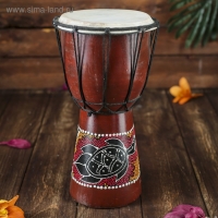 Сувенирный музыкальный инструмент "Барабан Джембе" 30 см