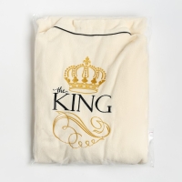 Халат махровый мужской King, размер 52-54, 100% хлопок Халат махровый мужской King, размер 52-54, 100% хлопок