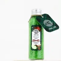 URAL LAB Жемчуг для ванны во флаконе, 85 г, аромат яблочный пунш, URAL LAB