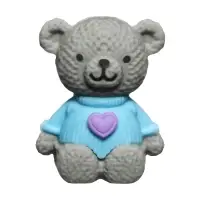 Ластик фигурный "Мишка" МИКС