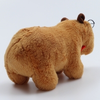 Мягкая игрушка &laquo;Капибара. Умник&raquo;, 10 см, с очками и бабочкой