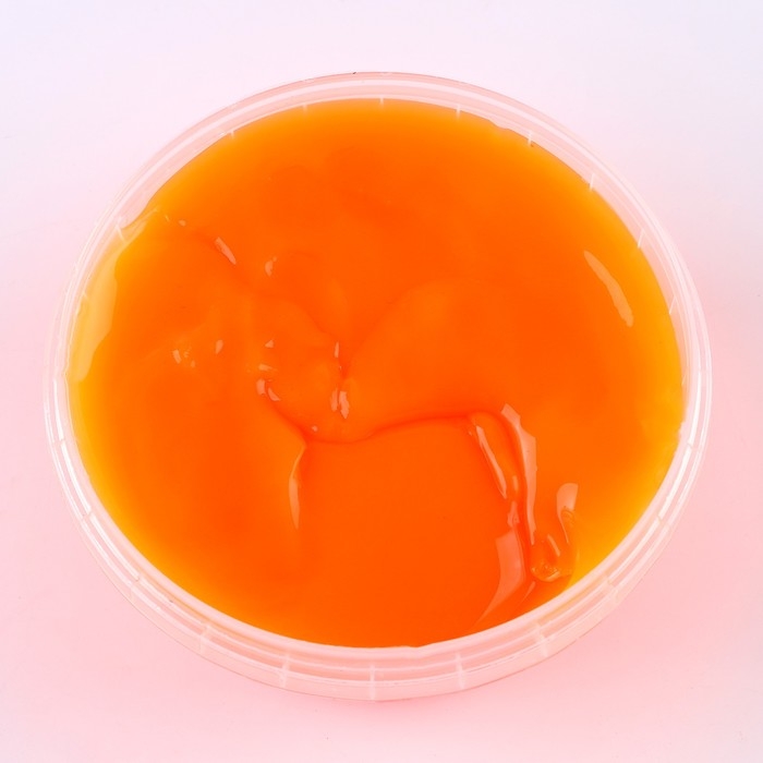 Слайм &laquo;Плюх&raquo; контейнер 350 г, оранжевый