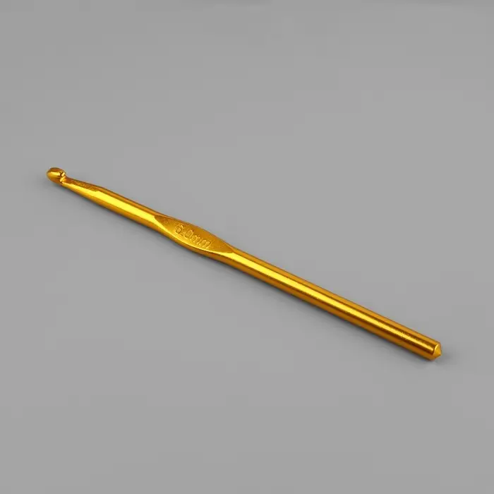 Крючок для вязания, d=6 мм, 15 см