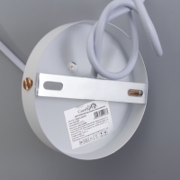 Люстра "Оазис" 1х60Вт Е27 Белый, золото 15х15х30(100)см Люстра "Оазис" 1х60Вт Е27 Белый, золото 15х15х30(100)см