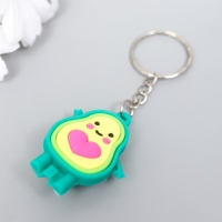 Брелок резина "Авокадо с сердцем" МИКС 1,3х2,7х4 см Брелок резина "Авокадо с сердцем" МИКС 1,3х2,7х4 см