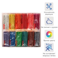 Пластилин со стеком 12 цветов, 180 г, ErichKrause "Pointes", в картонной упаковке Пластилин со стеком 12 цветов, 180 г, ErichKrause "Pointes", в картонной упаковке