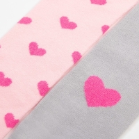 Набор колготок детских KAFTAN &laquo;Сердечки&raquo;, рост 116-122 см