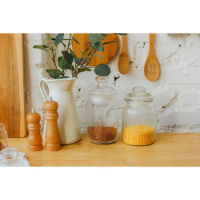 Банка стеклянная для сыпучих продуктов &laquo;Лада&raquo;, 900 мл, 11&times;18,5 см