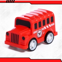 Набор машин &laquo;Пожарная&raquo;, 4 машинки и вертолёт, инерция