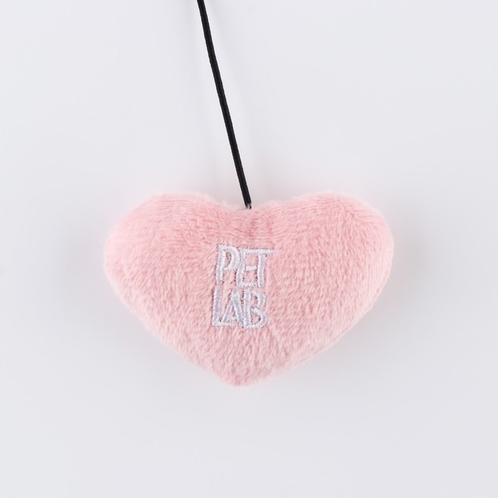 Дразнилка &laquo;Сердце&raquo; с игрушкой, розовая