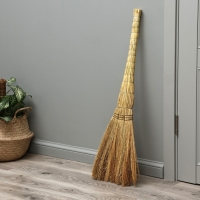 Веник 3-х лучевой &laquo;Сорго&raquo;, усиленный, 530 гр, 100 см