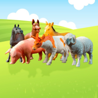 Набор животных «Фермерское хозяйство», 6 фигурок Набор животных «Фермерское хозяйство», 6 фигурок