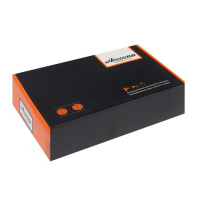 Смеситель для кухни Accoona A4882K-1, двухвентильный, с гибким изливом, голубой