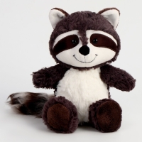 Мягкая игрушка &laquo;Енот&raquo;, 21 см, чёрно-белая