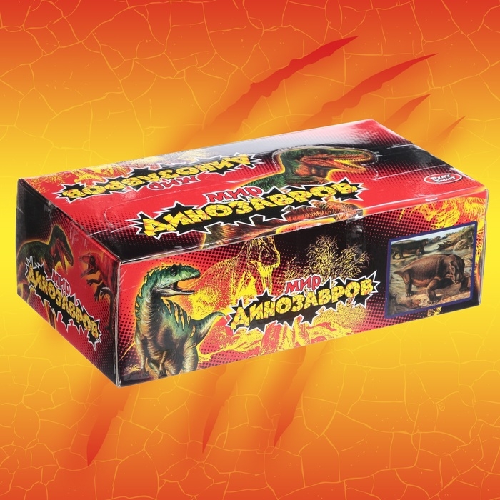 Фигурка животного тянущаяся «Динозавр», МИКС Фигурка животного тянущаяся «Динозавр», МИКС