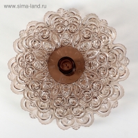 Фруктовница 3-х ярусная &laquo;Мелодия&raquo;, d=16 см, 21 см, 27 см, цвет кофейный