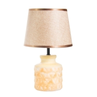 Настольная лампа "Элой" Е14 40Вт оранжевый 20х20х33см RISALUX Настольная лампа "Элой" Е14 40Вт оранжевый 20х20х33см RISALUX