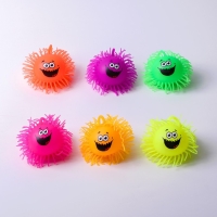 Мяч детский резиновый ёжка &laquo;Габо&raquo;, резиновый, световой, цвета МИКС