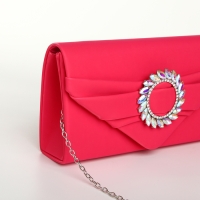 Сумка-клатч на магните, цвет фуксия Сумка-клатч на магните, цвет фуксия