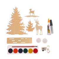 Набор для творчества 3д картина - ночник «Олени в лесу» Набор для творчества 3д картина - ночник «Олени в лесу»