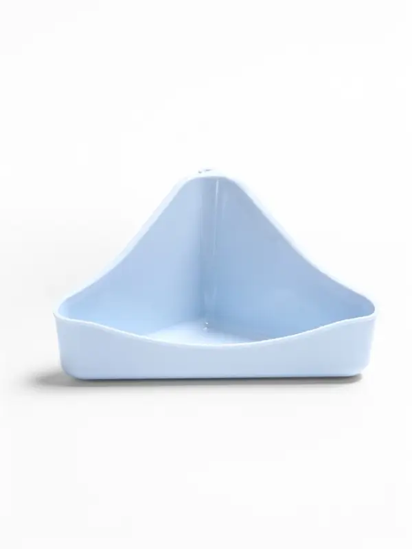 Туалет угловой для грызунов 16 х 9 х 8,5 см, микс цветов