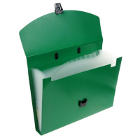 Папка-портфель А4 Calligrata, 13 отделений, 700 мкм, до 300 листов, зелёная Папка-портфель А4 Calligrata, 13 отделений, 700 мкм, до 300 листов, зелёная