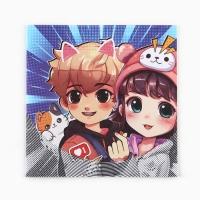 Спиральная раскраска-антистресс &laquo;Корея&raquo;, 20 х 20 см