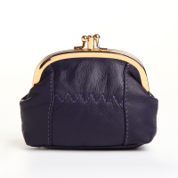 Кошелёк-косметичка, 2 отдела на рамке, цвет фиолетовый МИКС Кошелёк-косметичка, 2 отдела на рамке, цвет фиолетовый МИКС