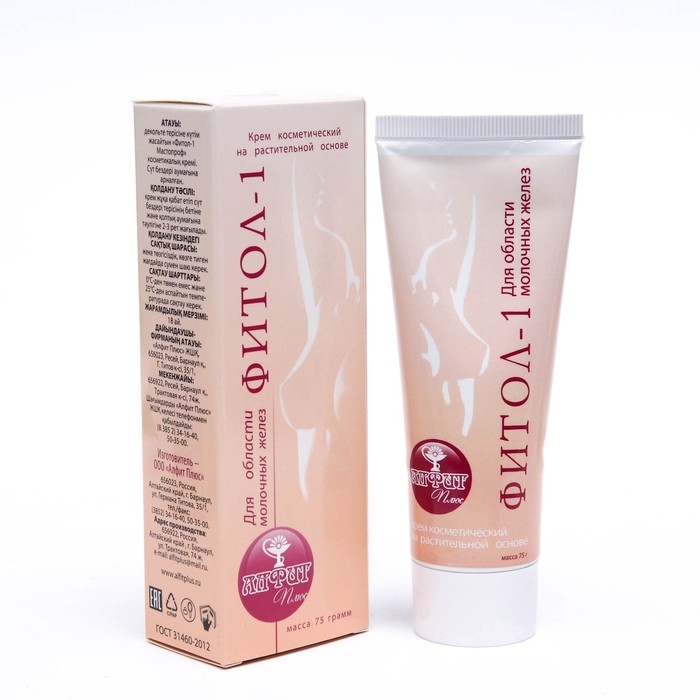 Крем Фитол-1 Алфит для области молочных желёз, 75 г Крем Фитол-1 Алфит для области молочных желёз, 75 г