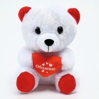 Мягкая игрушка &laquo;Обожаю&raquo;, медведь