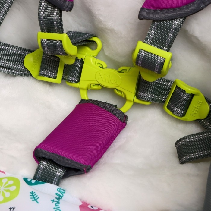 Санки-коляска &laquo;Наши детки 5-1&raquo; со снеговиком, цвет орхидея