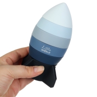 Развивающая игрушка - пирамидка &laquo;Ракета&raquo;, силикон, Mum&Baby