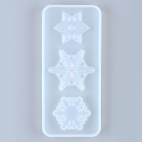 Форма силиконовая универсальная &laquo;Снежинка&raquo; 3 в 1, размер: от 2,4 до 3 см