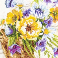 Набор для вышивания "Лето в корзинке" 38 х 28