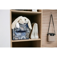 Короб стеллажный для хранения Доляна &laquo;Мозаика&raquo;, 25&times;25&times;25 см, цвет синий