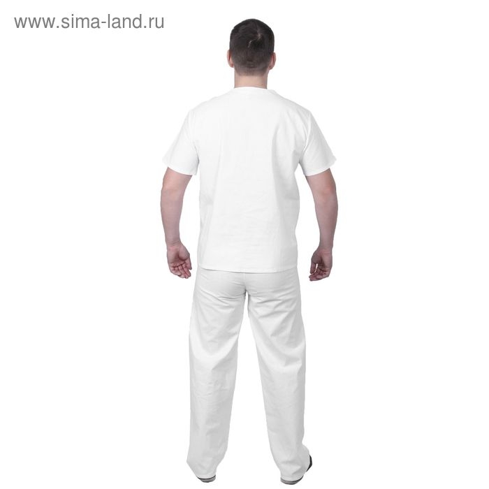 Костюм универсальный, р. 52-54, рост 170-176 см, цвет белый Костюм универсальный, р. 52-54, рост 170-176 см, цвет белый