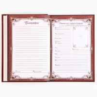 Родословная новогодняя книга с пером в шкатулке &laquo;Новый год: Каждый день&raquo;, 26 х 8 х 27 см, набор