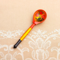 Набор &laquo;Розетка с ложкой&raquo;, 10&times;4&times;10 см, хохлома