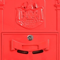 Ящик почтовый №4010, Красный Ящик почтовый №4010, Красный