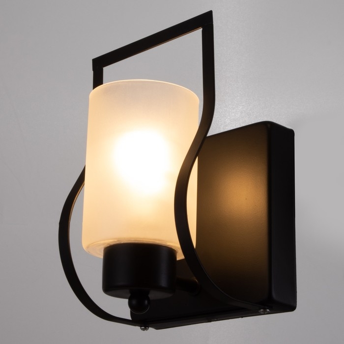 Бра 2070/1 E27 40Вт черный 13х13х22 см